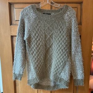 Cozy Knit Sweater - Olive Green